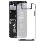 Transparent Battery Back Cover with Adhesive for Asus Zenfone 6 ZS630KL(Transparent) - 1