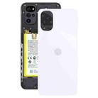 Original Battery Back Cover for Motorola Moto G22(White) - 1