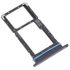 SIM Card Tray + Micro SD Card Tray for Motorola Edge 20 Lite (Black) - 2