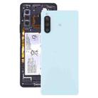 Original Battery Back Cover with Fingerprint for Sony Xperia 10 II(Green) - 1