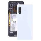 Original Battery Back Cover with Fingerprint for Sony Xperia 10 II(White) - 1