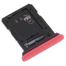 SIM Card Tray + Micro SD Card Tray for Sony Xperia 10 III (Red) - 2
