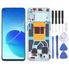 Original LCD Screen For OPPO Reno6 5G PEQM00 CPH2251 Digitizer Full Assembly with Frame (Green) - 1