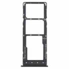 For Infinix S4 X626 SIM Card Tray + SIM Card Tray + Micro SD Card Tray (Black) - 1