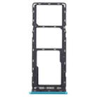 For Infinix S5 X652 SIM Card Tray + SIM Card Tray + Micro SD Card Tray (Green) - 1