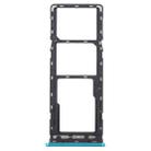 For Infinix S5 Lite X652B X652C SIM Card Tray + SIM Card Tray + Micro SD Card Tray (Green) - 1