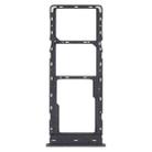 For Tecno Spark Go KC1 SIM Card Tray + SIM Card Tray + Micro SD Card Tray (Black) - 1