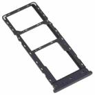 For Tecno Camon 16 S SIM Card Tray + SIM Card Tray + Micro SD Card Tray (Black) - 2