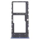 SIM Card Tray + Micro SD Card Tray for TCL Plex T780H(Blue) - 1