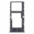 SIM Card Tray + SIM Card Tray / Micro SD Card Tray for TCL 10 5G T790Y T790H (Grey) - 1