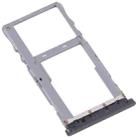 For Alcatel 1V 2020 5007 5007Z 5007W 5007U SIM Card Tray + Micro SD Card Tray (Grey) - 3