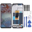 TFT LCD Screen for Nokia G10/G20 Digitizer Full Assembly with Frame (Black) - 1