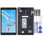 OEM LCD Screen for Lenovo Tab E8 TB-804 TB-8304F Digitizer Full Assembly with Frame (Black) - 1