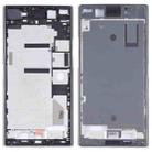 Original Middle Frame Bezel Plate for Sony Xperia XZ Premium (Silver) - 1