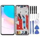 Original LCD Screen for Huawei Nova 8i Digitizer Full Assembly with Frame(Black) - 1