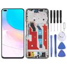 Original LCD Screen for Huawei Nova 8i Digitizer Full Assembly with Frame(Purple) - 1