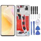 Original OLED LCD Screen for Huawei Nova 8 5G Digitizer Full Assembly with Frame(Silver) - 1