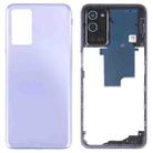 For OPPO A56 5G Battery Back Cover with Middle Frame (Purple) - 1