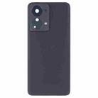 For OnePlus Nord 2T Battery Back Cover with Camera Lens (Black) - 2