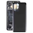 Glass Battery Back Cover for Xiaomi Poco F3(Black) - 1