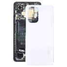 Glass Battery Back Cover for Xiaomi Poco F3(White) - 1