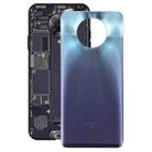 Glass Battery Back Cover for Xiaomi Redmi Note 9 Pro 5G/Mi 10T Lite 5G(Blue) - 1
