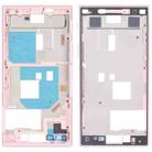 Middle Frame Bezel Plate for Sony Xperia X Compact (Pink) - 1