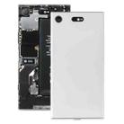 Original Battery Back Cover with Camera Lens Cover for Sony Xperia XZ1 Compact(Silver) - 1