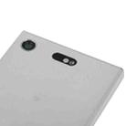 Original Battery Back Cover with Camera Lens Cover for Sony Xperia XZ1 Compact(Silver) - 4