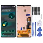 Original LCD Screen For Google Pixel 6A GX7AS GB62Z G1AZG Digitizer Full Assembly with Frame (Black) - 1