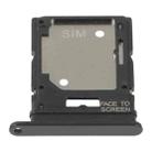 SIM Card Tray + Micro SD Card Tray For Xiaomi Redmi Note 11 Pro 4G/Redmi Note 11 Pro 5G/Redmi Note 11E Pro/Redmi Note 11 Pro+ 5G India/Poco X4 Pro 5G (Black) - 1