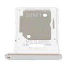 SIM Card Tray + Micro SD Card Tray For Xiaomi Redmi Note 11 Pro 4G/Redmi Note 11 Pro 5G/Redmi Note 11E Pro/Redmi Note 11 Pro+ 5G India/Poco X4 Pro 5G (White) - 1