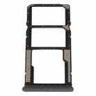 SIM Card Tray + SIM Card Tray + Micro SD Card Tray For Xiaomi Redmi 10 5G (Black) - 1