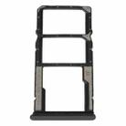 SIM Card Tray + SIM Card Tray + Micro SD Card Tray For Xiaomi Redmi Note 11S 5G (Black) - 1