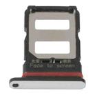 For Xiaomi Poco F4 SIM Card Tray + SIM Card Tray (Silver) - 1