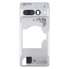 For Google Pixel 7 Pro Front Housing LCD Frame Bezel Plate (Silver) - 2