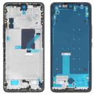 For Xiaomi 12 Lite Original Front Housing LCD Frame Bezel Plate (Black) - 1