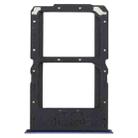 For OPPO Reno SIM Card Tray + SIM / Micro SD Card Tray (Blue) - 1