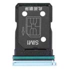 For OPPO Reno4 5G SIM Card Tray + SIM Card Tray (Blue) - 1