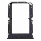 For OPPO Reno5 4G SIM Card Tray + SIM Card Tray(Black) - 1