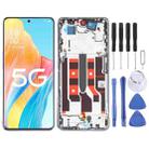 Original LCD Screen For OPPO A1 Pro Digitizer Full Assembly with Frame (Blue) - 1