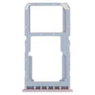 For OPPO A96 China SIM Card Tray + SIM / Micro SD Card Tray (Pink) - 1