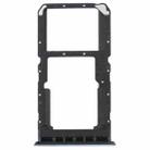 For OPPO A96 4G SIM Card Tray + SIM / Micro SD Card Tray (Black) - 1