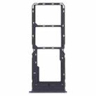 For vivo Y16 SIM Card Tray + SIM Card Tray + Micro SD Card Tray (Black) - 1