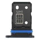 For vivo S15e SIM Card Tray + SIM Card Tray (Black) - 1