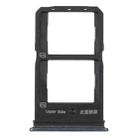 For vivo Y55S 5G SIM Card Tray + SIM Card Tray (Black) - 1