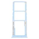 For Xiaomi Redmi A1 2022 / Redmi A1+ SIM Card Tray + SIM Card Tray + Micro SD Card Tray (Blue) - 1