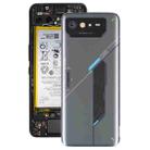 Glass Battery Back Cover for Asus ROG Phone 6 AI2201-C AI2201-F(Grey) - 1
