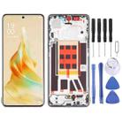 Original LCD Screen For OPPO Reno9 Pro Digitizer Full Assembly with Frame (Gold) - 1