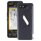 Glass Battery Back Cover for Asus ROG Phone 5s Pro ZS676KS(Black) - 1